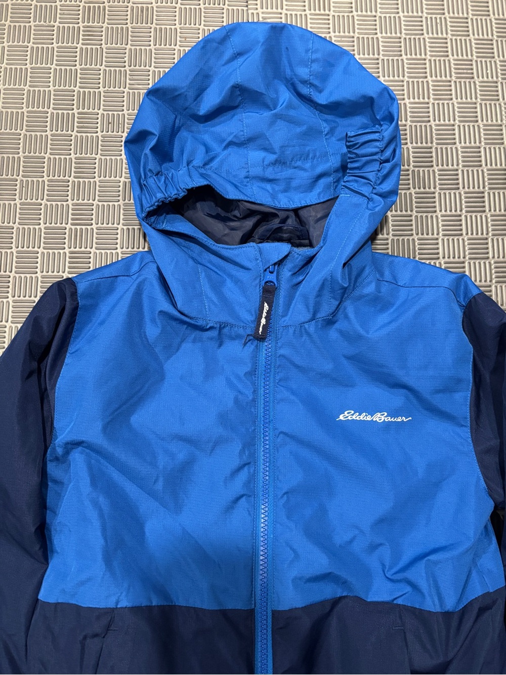 Eddie Bauer Kids Blue & Navy Hooded Jacket